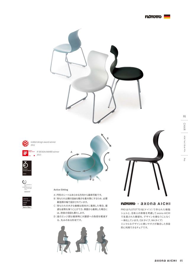 ぽよんとしたチェア ホワイト TON No.811 Arm Chair White Josef Hoffman THONET トーネット