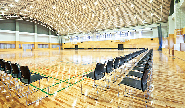 落合公園体育館｜PROJECTS（納入事例）｜愛知株式会社｜axona AICHI